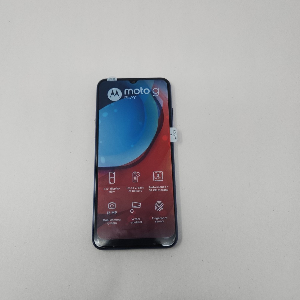 Motorola Moto G Play (2021) 32GB  Blue XT2093DL (TracFone) Smartphone (A Grade)